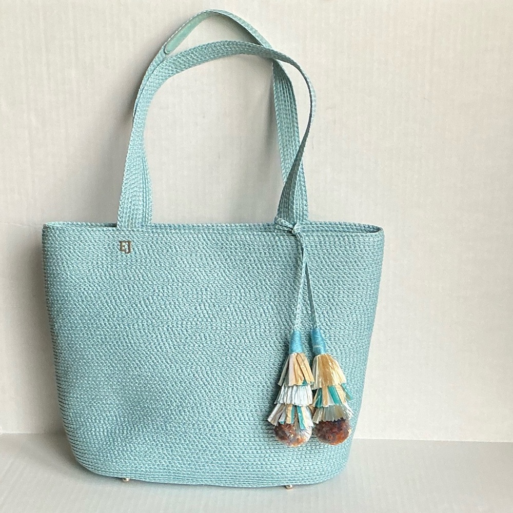 ERIC JAVITS Tassel Tote Bag